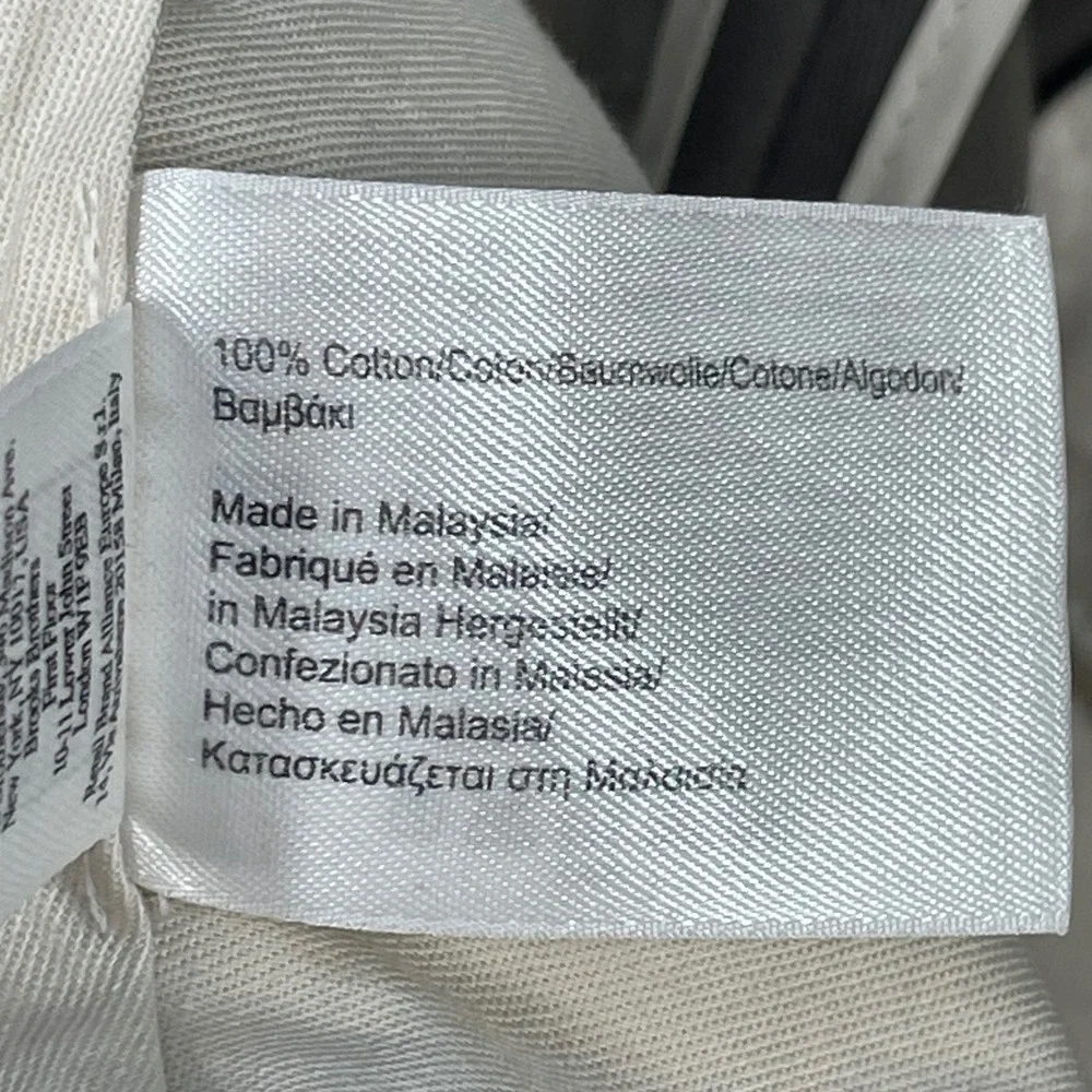 Brooks Brothers Khaki Advantage Chino Hudson Pants Mens 30x30